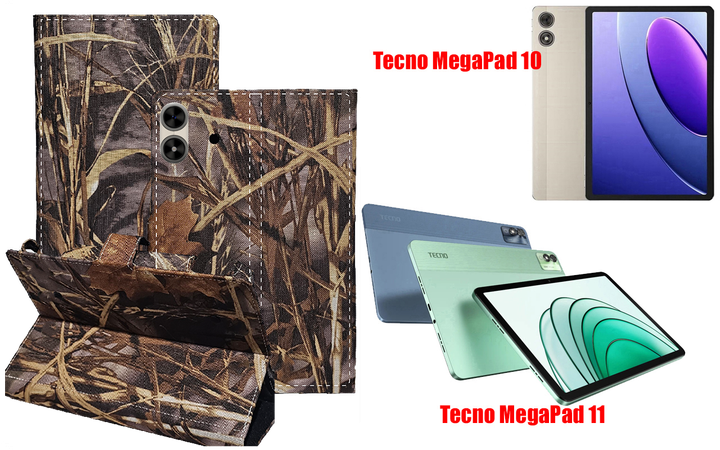 Книга-трансформер Armor для планшета Tecno MegaPad 10, MegaPad 11, цвет Kamush - Фото 1 Книга-трансформер Armor для планшета Tecno MegaPad 10, MegaPad 11, цвет Kamush - изображение 1