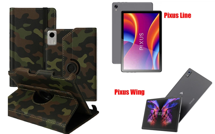 Чохол Spinner360 для планшета Pixus Line, колір Khaki - зображення 2