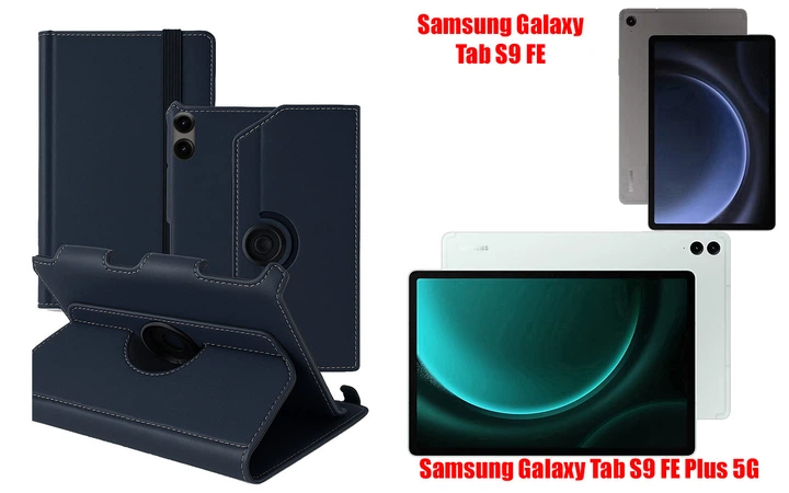Чохол Spinner360 для планшета Samsung Galaxy Tab S9 FE, колір Blue - зображення 2