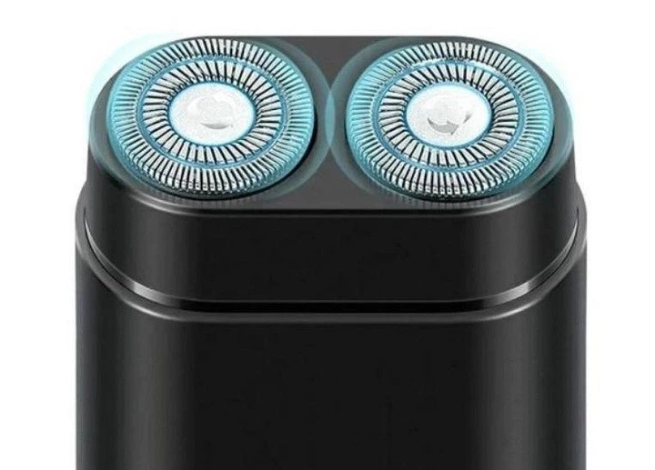 Роторна акумуляторна бритва для стрижки бороди та вусів з USB VGR V-341 Pro Чорний + Щітка для чищення - изображение 7