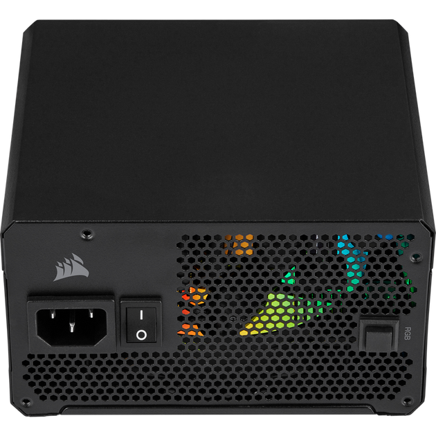 Блок питания CORSAIR CX750F RGB 80 PLUS Bronze Black Б/В - изображение 6
