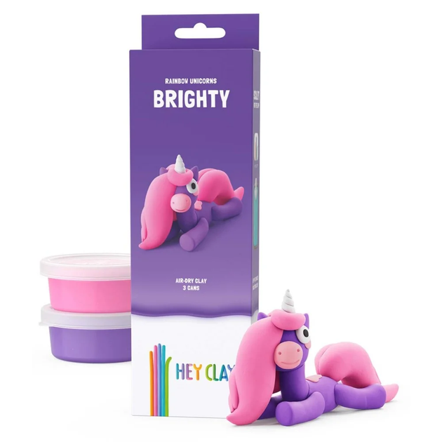 Пластична маса Hey Clay Єдиноріг Brighty HCL30137CEE (5908273000374) - зображення 2