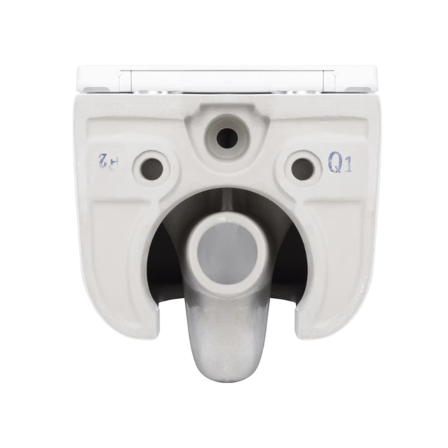 Унитаз подвесной Qtap Taurus безободковый с сиденьем Soft-close QT2433084EUQW - изображение 7