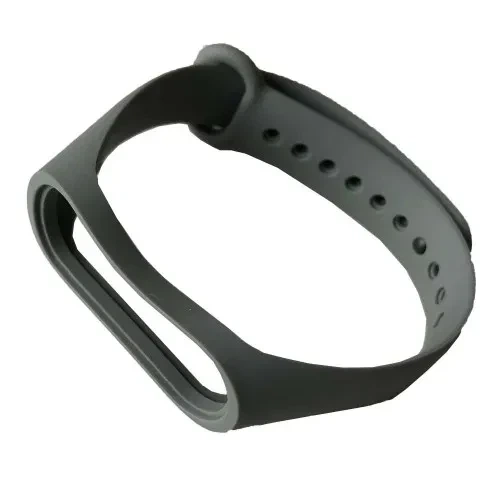 Ремінець для Xiaomi Mi Band 3/4 Dark grey - Фото 1 Ремінець для Xiaomi Mi Band 3/4 Dark grey - зображення 1