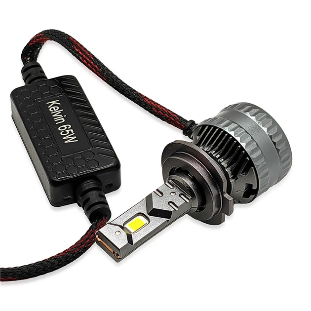 Светодиодные LED лампы H7 KELVIN 65W 12-36V 6000К 8000LM с обманкой - изображение 8