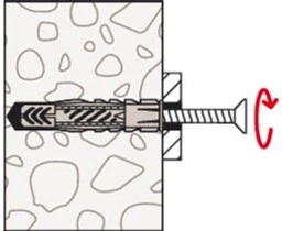 Дюбель Fischer UX 6х35 мм 10 шт (90877) - Фото 10 Дюбель Fischer UX 6х35 мм 10 шт (90877) - зображення 10