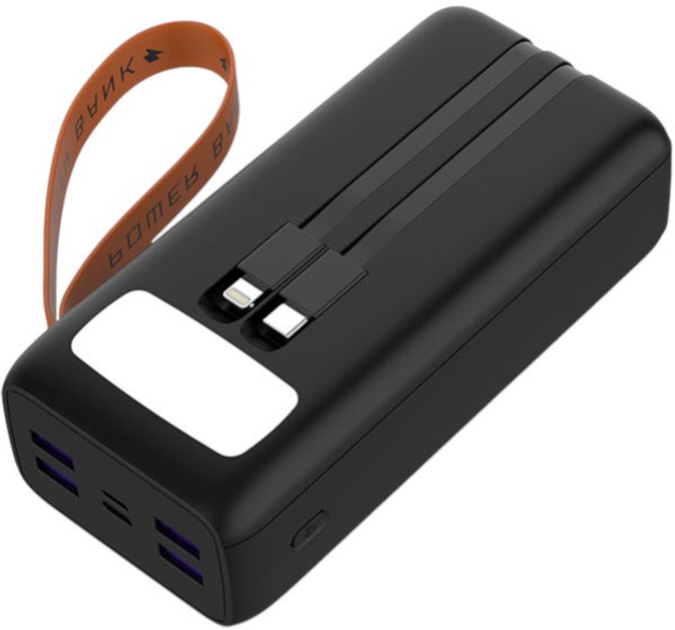 Powerbank Tracer Vouge-3 30000mAh Black (5907512872970) - obraz 5