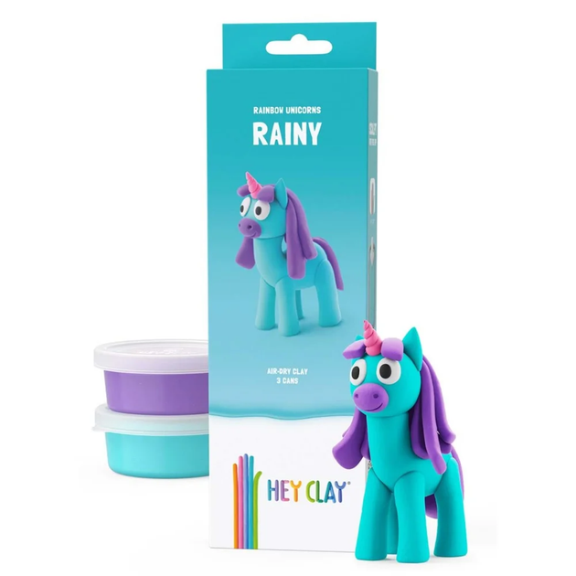 Masa plastyczna Hey Clay Jednorożec Rainy HCL30140CEE (5908273000404) - obraz 2
