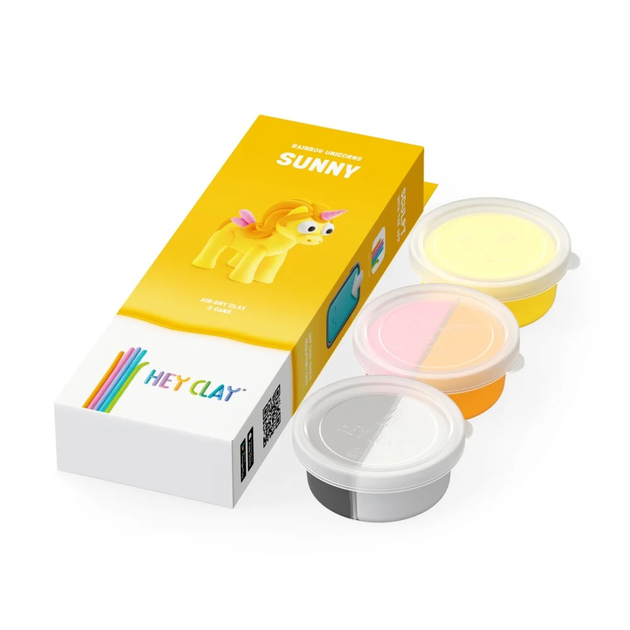 Masa plastyczna Hey Clay Jednorożec Sunny HCL30135CEE (5908273000350) - obraz 3