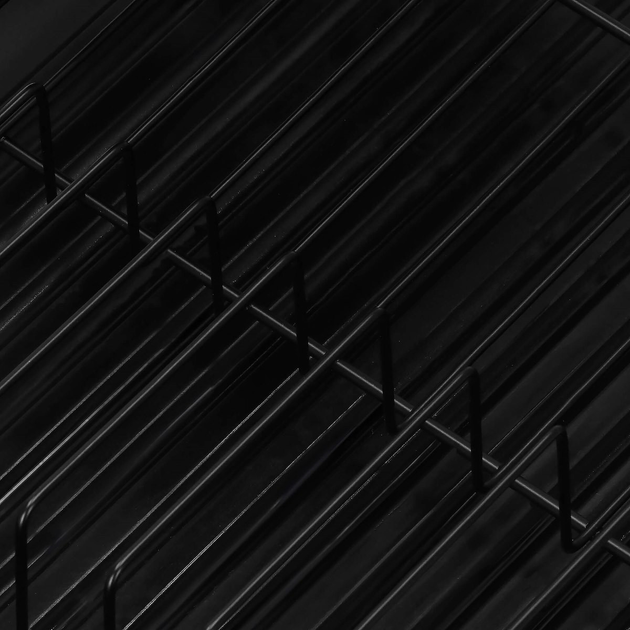 Suszarka do naczyń Springos metalowa 42 x 31.5 x 14.5 cm Czarna (5907719473178) - obraz 9