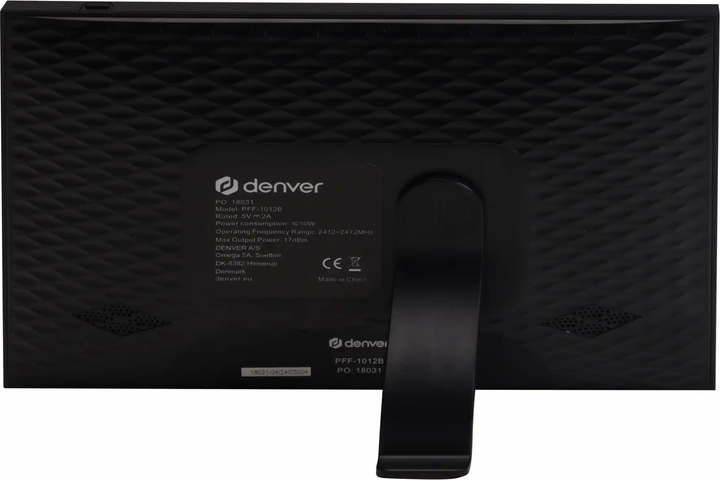 Цифрова фоторамка Denver PFF-1012B Black - зображення 7
