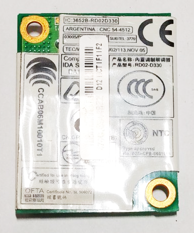 Модем Conexant RD02-D330 Б/В - Фото 2 Модем Conexant RD02-D330 Б/В - изображение 2