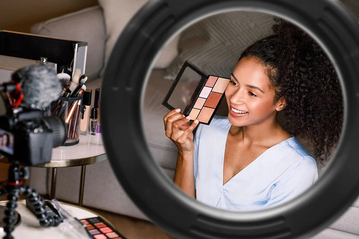 Кільцева лампа Rio Beauty для блогінгу 15 см (5019487087188) - зображення 6
