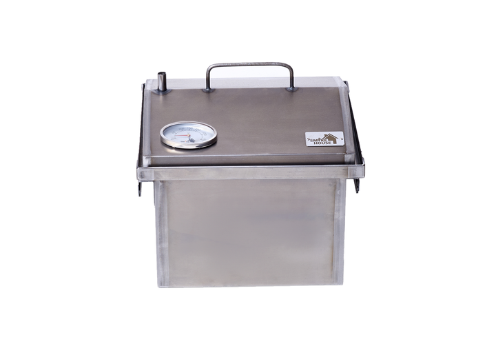Коптильня SmokeHouse S Original 300х300х270 мм до 2 кг для горячего копчения с термометром стальная - изображение 3