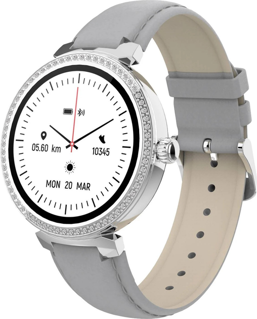 Смарт-годинник Denver SWC-342 Grey (SWC-342GR) - зображення 1