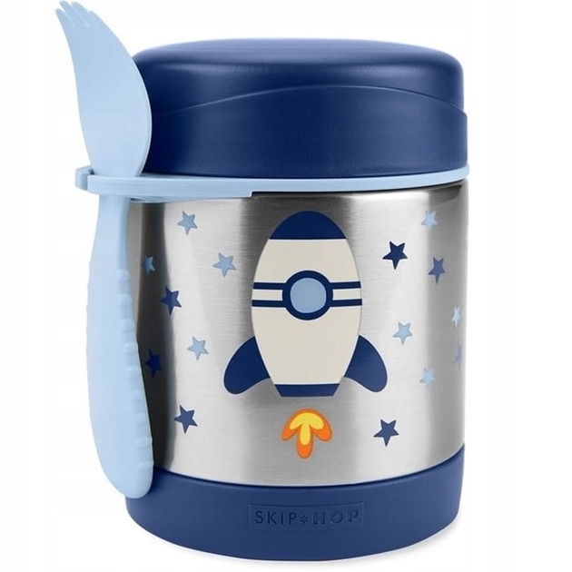 Термос дитячий Skip Hop Spark Style Ракета 325 мл (9N780610) (0195861224174) - зображення 1
