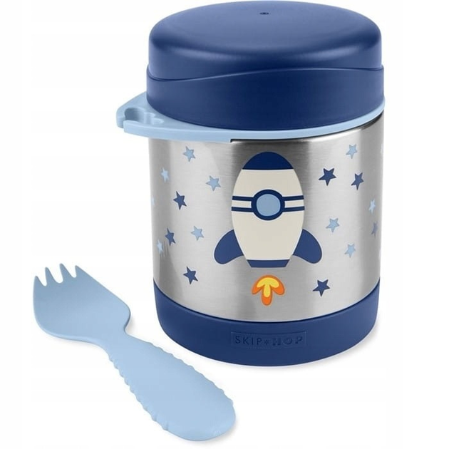 Термос дитячий Skip Hop Spark Style Ракета 325 мл (9N780610) (0195861224174) - зображення 2