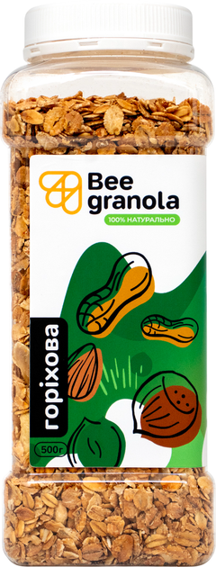 Сет гранолы Bee Granola 500 г х 3+1 шт (4820677481041) - Фото 5 Сет гранолы Bee Granola 500 г х 3+1 шт (4820677481041) - изображение 5