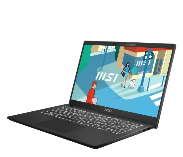 Ноутбук MSI Modern 15 (B12MO-640PL) i5-1235U/16GB/512/Win11 - Фото 2 Ноутбук MSI Modern 15 (B12MO-640PL) i5-1235U/16GB/512/Win11 - изображение 2