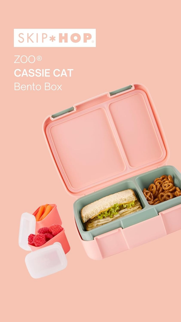Lunch Box Skip Hop dla Dziecka Bento Kot ZOO 9Q336610 (0195862468218) - obraz 5