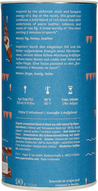 Herbata sypana Paper & Tea Jackpot Derby 90 g (4055743016111) - obraz 2