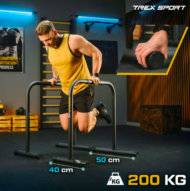 Брусья стационарные регулируемые Trex Sport TX-040DS - изображение 6