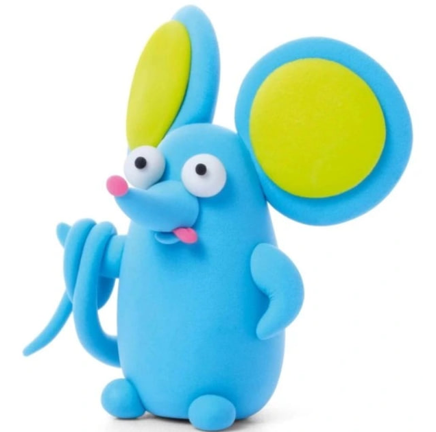 Пластична маса Hey Clay Пухнасті звірята Мишка HCL30116CEE (5908273000275) - зображення 2
