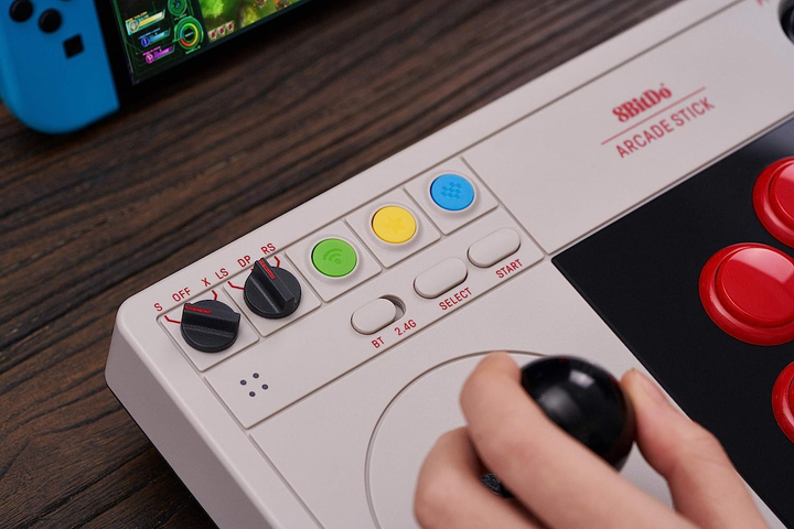 Контролер 8BitDo Arcade Stick 2.4G PC & NS (6922621501350) - зображення 5