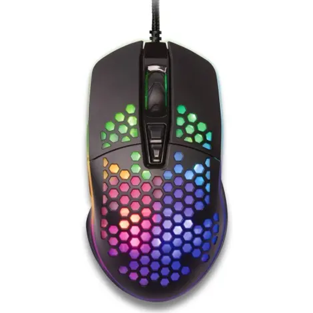 Мышка компьютерная игровая проводная UKC RX M802 с RGB LED подсветкой - изображение 1