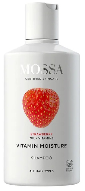 Szampon witaminowy nawilżający Mossa z ekstraktem z truskawki 300ml (4751009828107) - obraz 1