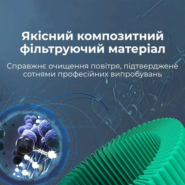 Комплексный фильтр для очистителя воздуха Zean (ZY1800JS-f) - Фото 2 Комплексный фильтр для очистителя воздуха Zean (ZY1800JS-f) - изображение 2