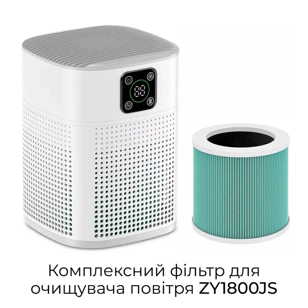 Комплексный фильтр для очистителя воздуха Zean (ZY1800JS-f) - Фото 4 Комплексный фильтр для очистителя воздуха Zean (ZY1800JS-f) - изображение 4