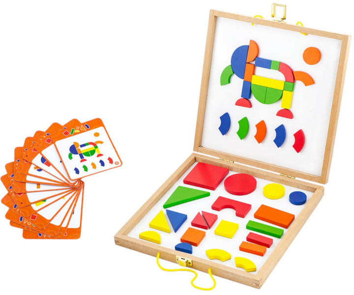 Magnetyczna układanka w walizce Viga (59687) (6934510596873) - obraz 2
