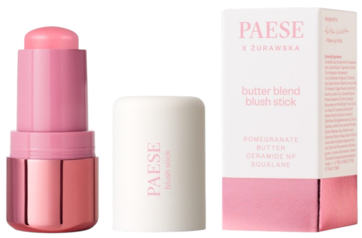 Рум’яна для обличчя Paese Żurawska маслянисті у стіку 01 Peony 6 г (5902627628962) - зображення 2