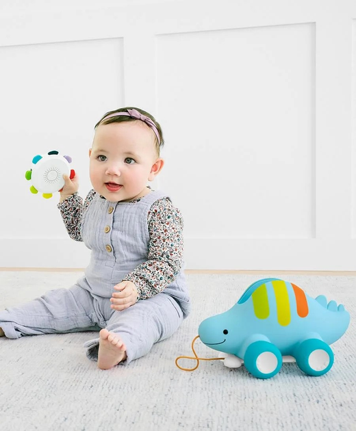 Zabawka na kółkach Skip Hop Baby Musical Pull Toy Explore & More Dinosaur 3w1 (0195862350667) - obraz 10