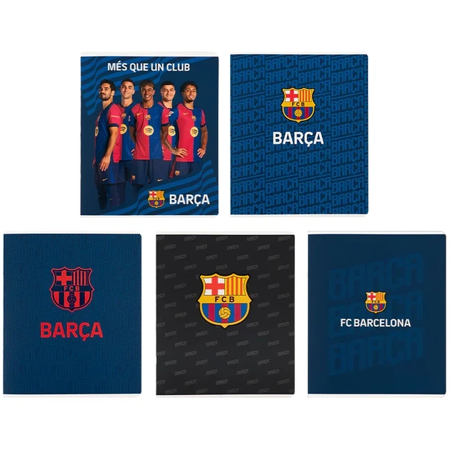 Зошит шкільний Kite FC Barcelona 24 аркуші, клітинка BC25-238 - Фото 1 Зошит шкільний Kite FC Barcelona 24 аркуші, клітинка BC25-238 - изображение 1