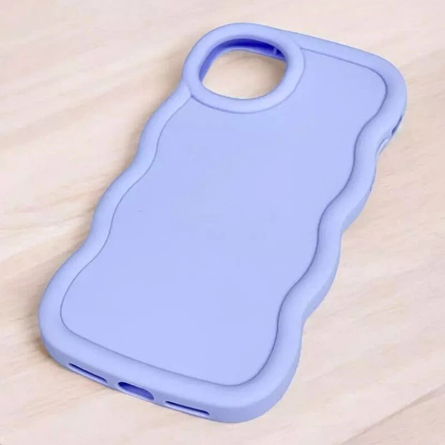 Чехол TPU Ripple для Apple iPhone 11 (6.1") Lilac Blue Без бренда - изображение 3