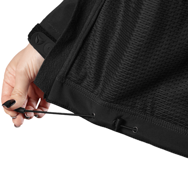 Жіноча куртка Stalker SoftShell Чорна (7442), XS - зображення 9