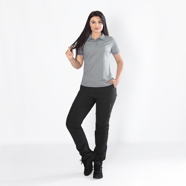 Поло Pani Camotec Urban 2.0 CoolPass Pique LT сірий S (8928(S)) - изображение 2