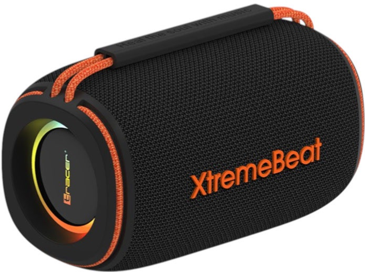 Акустична система Tracer XtremeBeat Lite TWS Bluetooth Black (5907512875186) - зображення 1