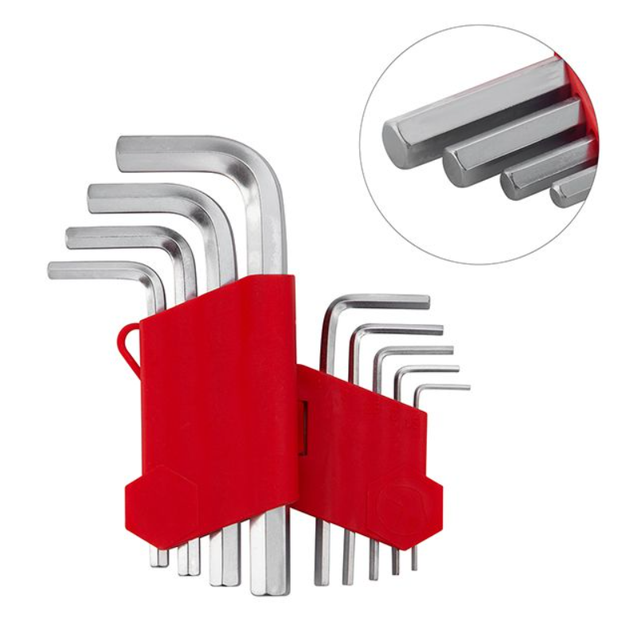 Набор шестигранных ключей Intertool 9 шт. (HT-0601) - Фото 1 Набор шестигранных ключей Intertool 9 шт. (HT-0601) - изображение 1