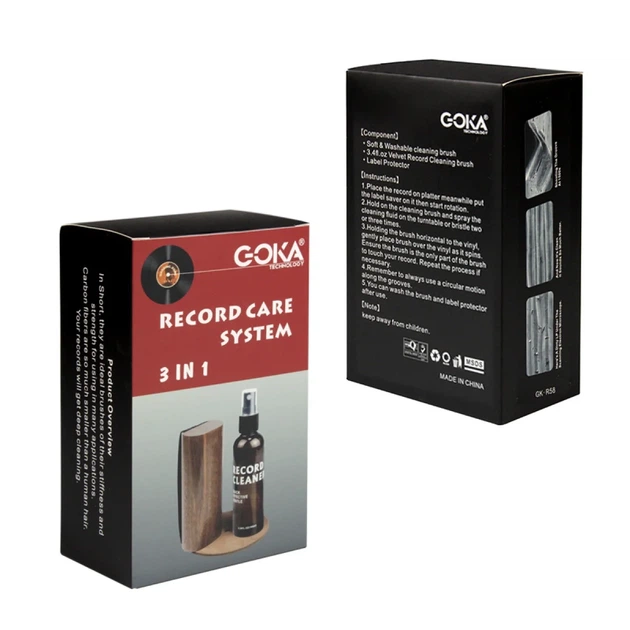 Набір догляду за вініловими пластинками Goka GK-R58 - зображення 10