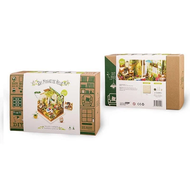 Конструктор Robotime DIY Miller’s Flower House DG108 (6946785164008) - Фото 8 Конструктор Robotime DIY Miller’s Flower House DG108 (6946785164008) - изображение 8