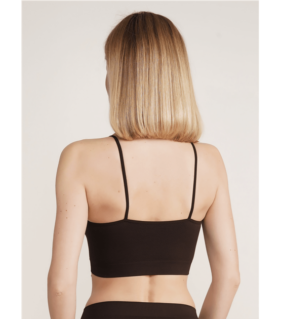 Бесшовный топ Giulia Cami Top Grain - Giulia - CAMI TOP GRAIN - L/XL - Chocolate - Фото 2 Бесшовный топ Giulia Cami Top Grain - Giulia - CAMI TOP GRAIN - L/XL - Chocolate - изображение 2