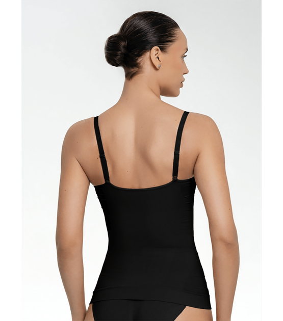 Жіноча майка Cami Shapewear - Giulia - CAMI SHAPEWEAR - L/XL - Black - зображення 2