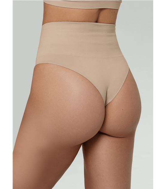 Жіночі трусики-бразиліана Brazilian Shapewear - Giulia - BRASILIAN SHAPEWEAR - XXL - Nude - Фото 2 Жіночі трусики-бразиліана Brazilian Shapewear - Giulia - BRASILIAN SHAPEWEAR - XXL - Nude - зображення 2