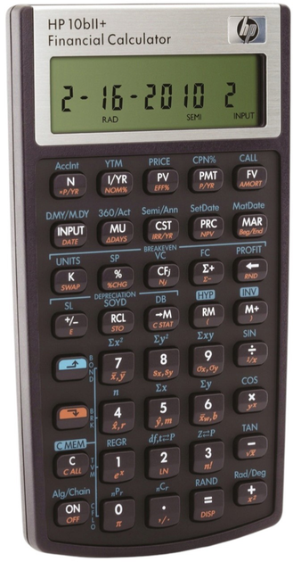 Калькулятор HP 10BII+ Financial Calculator (0885631223949) - зображення 2