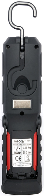 Лампа для майстерні Yato 2 в 1 Led з магнітом YT-08513 (590608 3085130) - зображення 2
