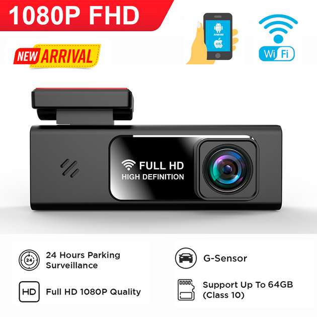 Автомобильный видеорегистратор для Android магнитол Wi-Fi Terra HD-X12, FHD (1920×1080P) - изображение 4