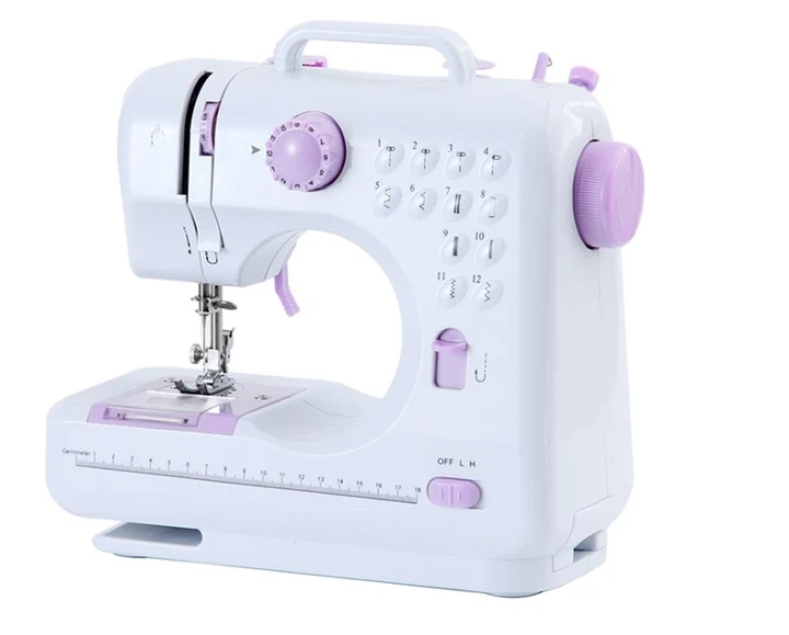 Портативная єлектрическая швейная машинка Sewing Machine 505 12 программ WLSM 505 - изображение 2
